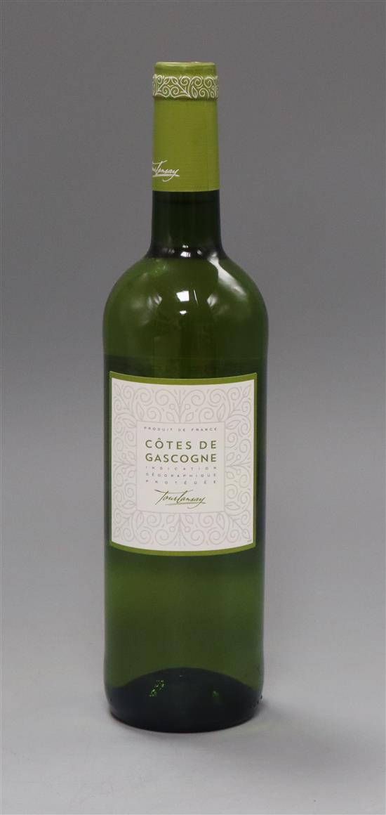 Six bottles of Cotes De Gascogne